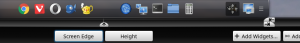 KDE4 Plasma Panel Settings