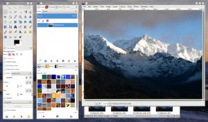 Introduction to the Gimp image program: with working mage