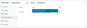 WooCommerce Cross Sell and Upsell products: adding upsell product