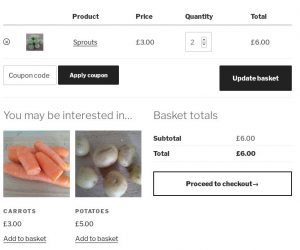 WooCommerce Cross Sell and Upsell products: view basket
