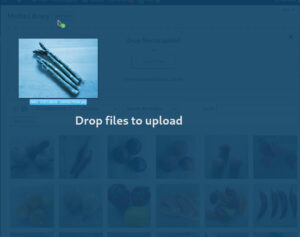WordPress Quick Orientation - media library upload image