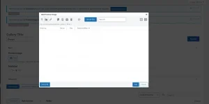 10web Photo Gallery, add new gallery - add preview image, create folder