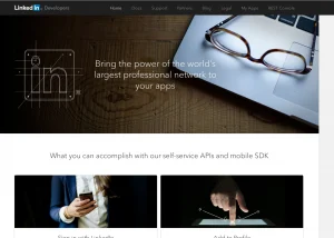 Create LinkedIn API for social media posting - LinkedIn Developer Home Page