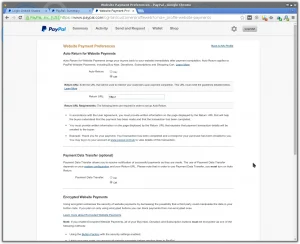 Create PayPal Account Website Payment Preferences