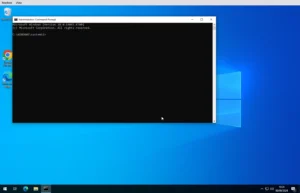 Reset Windows 10 Password, PIN is Known - administrator command prompt